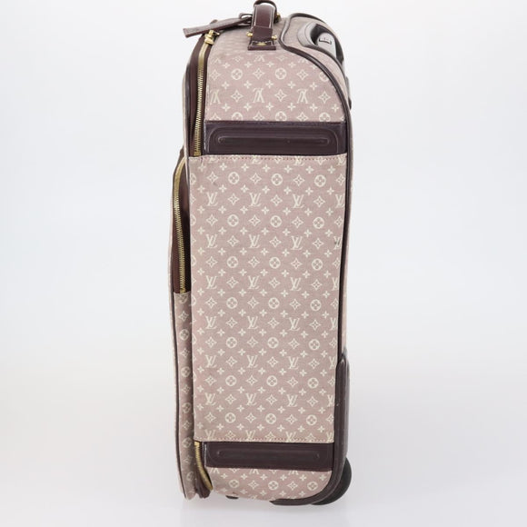 LOUIS VUITTON Monogram Idylle Pegas 55 suitcase Sepia M40481 LV Auth 148152