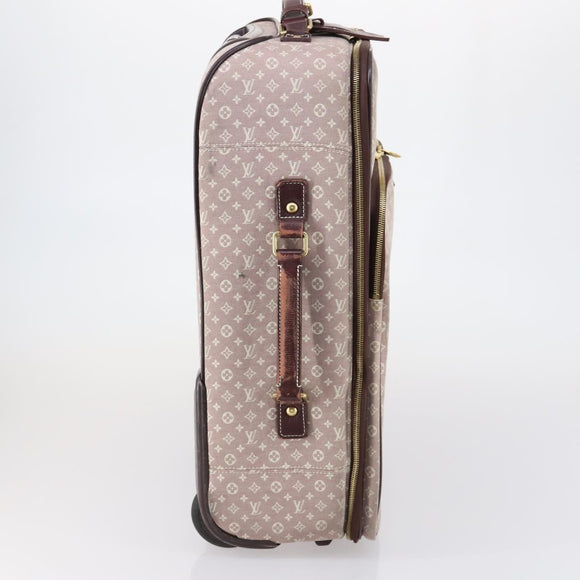 LOUIS VUITTON Monogram Idylle Pegas 55 suitcase Sepia M40481 LV Auth 148152