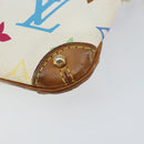 LOUIS VUITTON Multicolor Pochette Mira PM Hand Bag White M60096 LV Auth 148153-16