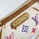 LOUIS VUITTON Multicolor Pochette Mira PM Hand Bag White M60096 LV Auth 148153-18