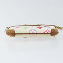 LOUIS VUITTON Multicolor Pochette Mira PM Hand Bag White M60096 LV Auth 148153-5
