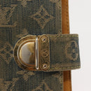 LOUIS VUITTON Monogram Denim Agenda PM Day Planner Cover Blue R20010 Auth 148155-18