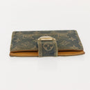 LOUIS VUITTON Monogram Denim Agenda PM Day Planner Cover Blue R20010 Auth 148155-3