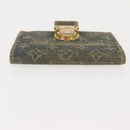 LOUIS VUITTON Monogram Denim Agenda PM Day Planner Cover Blue R20010 Auth 148155-4