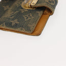 LOUIS VUITTON Monogram Denim Agenda PM Day Planner Cover Blue R20010 Auth 148155-15