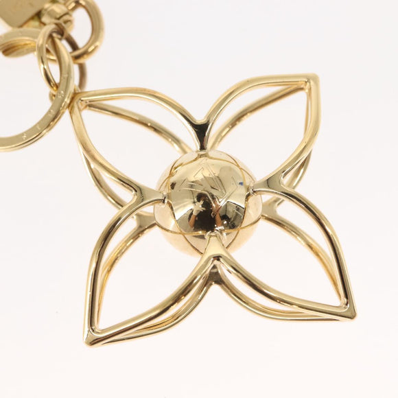 LOUIS VUITTON LV Sphere Key Holder metal Gold M61024 LV Auth 148156