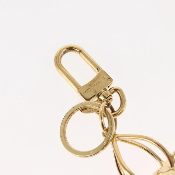 LOUIS VUITTON LV Sphere Key Holder metal Gold M61024 LV Auth 148156