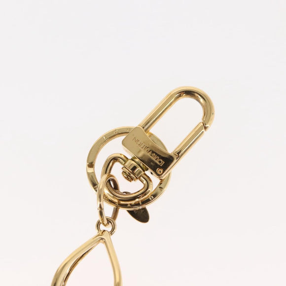 LOUIS VUITTON LV Sphere Key Holder metal Gold M61024 LV Auth 148156