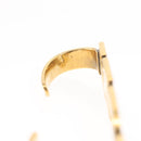 GUCCI Palm Cuff metal Gold Auth 148157-11