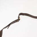 GUCCI GG Supreme Web Sherry Line Shoulder Bag PVC Beige Gold Auth 148158-8