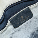 GUCCI GG Supreme Sherry Line Shoulder Bag PVC Navy Gold 89 02 077 Auth 148160-16