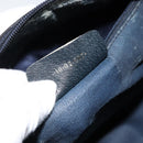 GUCCI GG Supreme Sherry Line Boston Bag PVC Navy Gold Red Auth 148161-12