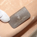 GUCCI GG Supreme Web Sherry Line Clutch Bag PVC Beige Gold 89 01 030 Auth 148162-14