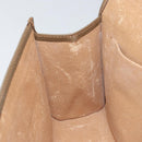 GUCCI GG Supreme Web Sherry Line Clutch Bag PVC Beige Gold 89 01 030 Auth 148162-17