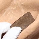 GUCCI GG Supreme Web Sherry Line Clutch Bag PVC Beige Gold 89 01 030 Auth 148162-19