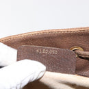 GUCCI GG Supreme Web Sherry Line Bag PVC Beige Gold 41 02 085 Auth 148164-22