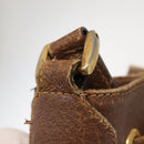 GUCCI GG Supreme Web Sherry Line Bag PVC Beige Gold 41 02 085 Auth 148164-23