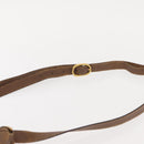 GUCCI GG Supreme Web Sherry Line Bag PVC Beige Gold 41 02 085 Auth 148164-9