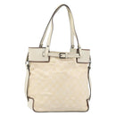 GUCCI GG Canvas Tote Bag Beige 107757 Auth 148167-1