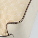 GUCCI GG Canvas Tote Bag Beige 107757 Auth 148167-16