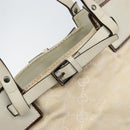 GUCCI GG Canvas Tote Bag Beige 107757 Auth 148167-17
