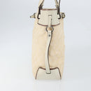 GUCCI GG Canvas Tote Bag Beige 107757 Auth 148167-3