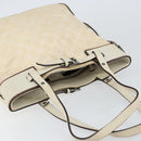 GUCCI GG Canvas Tote Bag Beige 107757 Auth 148167-6