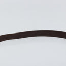 Christian Dior Trotter Canvas Shoulder Bag Beige Gold Auth 148173-8