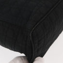 Christian Dior Canage Tote Bag Nylon Black Gold Auth 148174-11