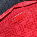 Christian Dior Canage Tote Bag Nylon Black Gold Auth 148174-17
