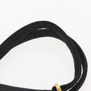 Christian Dior Canage Tote Bag Nylon Black Gold Auth 148174-8