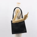 Salvatore Ferragamo Gancini Shoulder Bag Leather Navy Gold Auth 148175-21