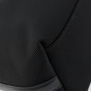 Salvatore Ferragamo Hand Bag Nylon Leather Black Silver Auth 148177-14