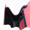 Salvatore Ferragamo Gancini Shoulder Bag Leather Pink Gold Auth 148179-20