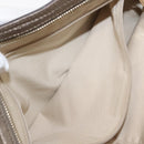 Salvatore Ferragamo Gancini Tote Bag Leather Gold Tone Auth 148181-21