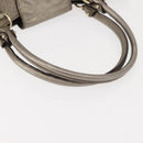 Salvatore Ferragamo Gancini Tote Bag Leather Gold Tone Auth 148181-7