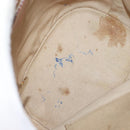 CELINE Macadam Canvas Circle Shoulder Bag PVC Leather Brown Gold Auth 148185-10