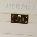 HERMES Small Vinyl Kelly Hand Bag Vinyl Clear Auth 148190-10