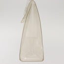 HERMES Small Vinyl Kelly Hand Bag Vinyl Clear Auth 148190-3