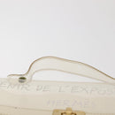 HERMES Small Vinyl Kelly Hand Bag Vinyl Clear Auth 148190-8