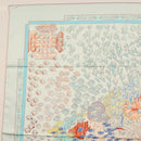 HERMES Carre 90 Scarf ""RENCONTRE OCEAN "" Silk Light Blue Auth 148193-2