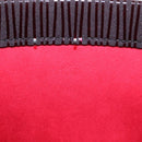 CARTIER Trinity Hand Bag Nylon Black Gold Auth 148194-10