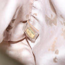 CHANEL New Travel Line Pouch Nylon Beige CC Auth 148196-20