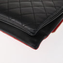 CHANEL Matelasse Chain Pagoda Bag Lamb Skin Multicolor Gold CC Auth 148199-19