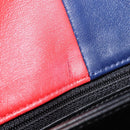 CHANEL Matelasse Chain Pagoda Bag Lamb Skin Multicolor Gold CC Auth 148199-8