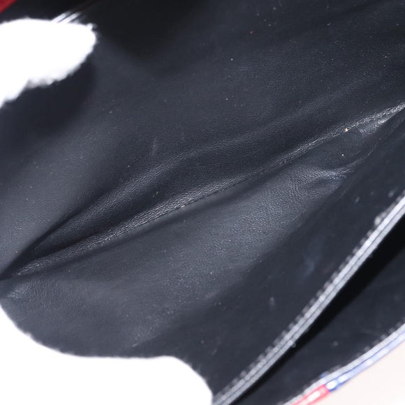 CHANEL Matelasse Chain Pagoda Bag Lamb Skin Multicolor Gold CC Auth 148199