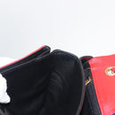 CHANEL Matelasse Chain Pagoda Bag Lamb Skin Multicolor Gold CC Auth 148199-22