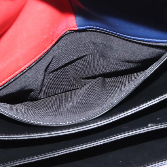 CHANEL Matelasse Chain Pagoda Bag Lamb Skin Multicolor Gold CC Auth 148199