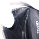 CHANEL Matelasse Chain Hand Bag Lamb Skin Silver CC Auth 148202-21