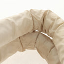 CHANEL Cococoon Tote Bag Nylon White Silver CC Auth 148203V-8